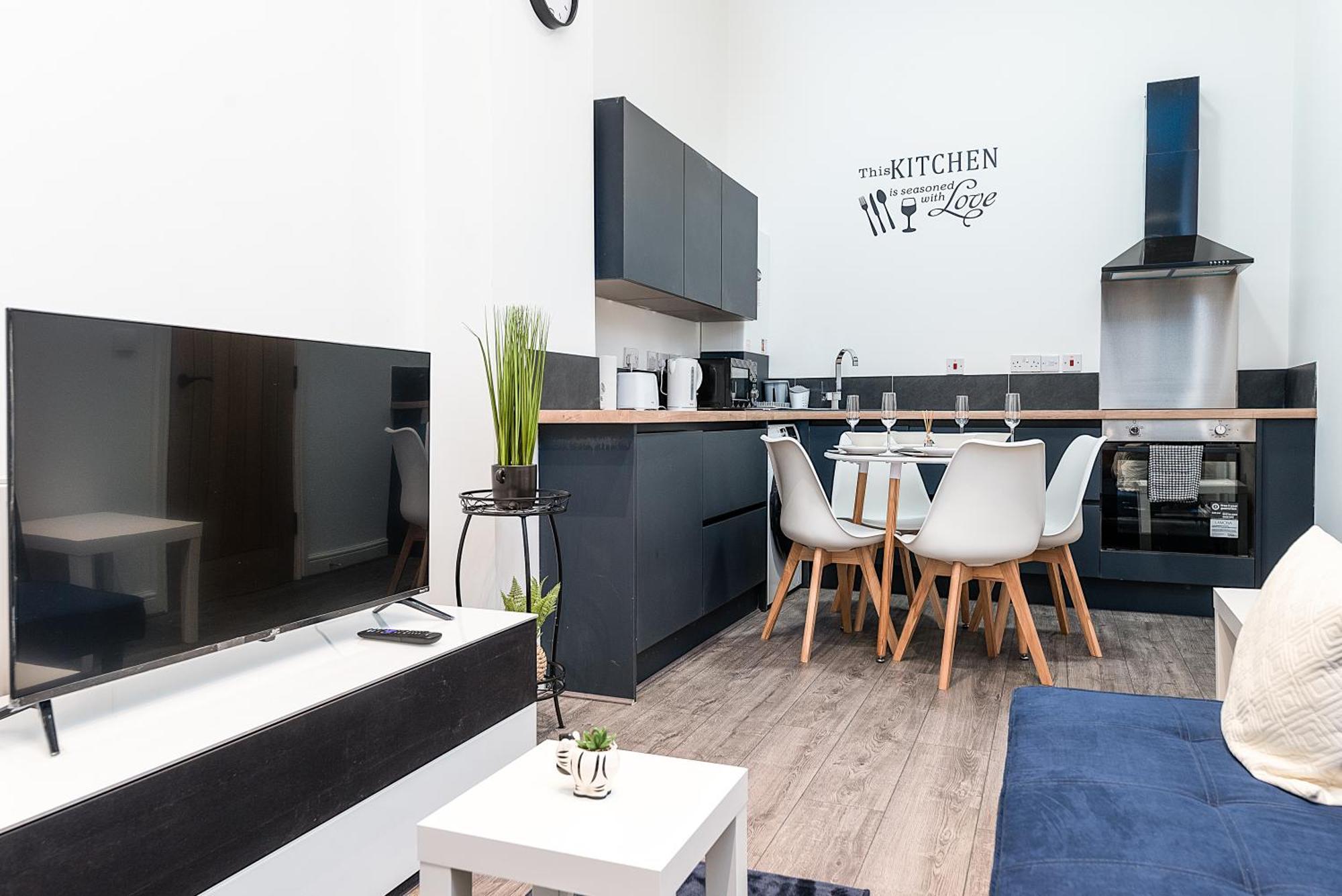 Deluxe 2 Bedroom Apartment In City Centre Nottingham Luaran gambar
